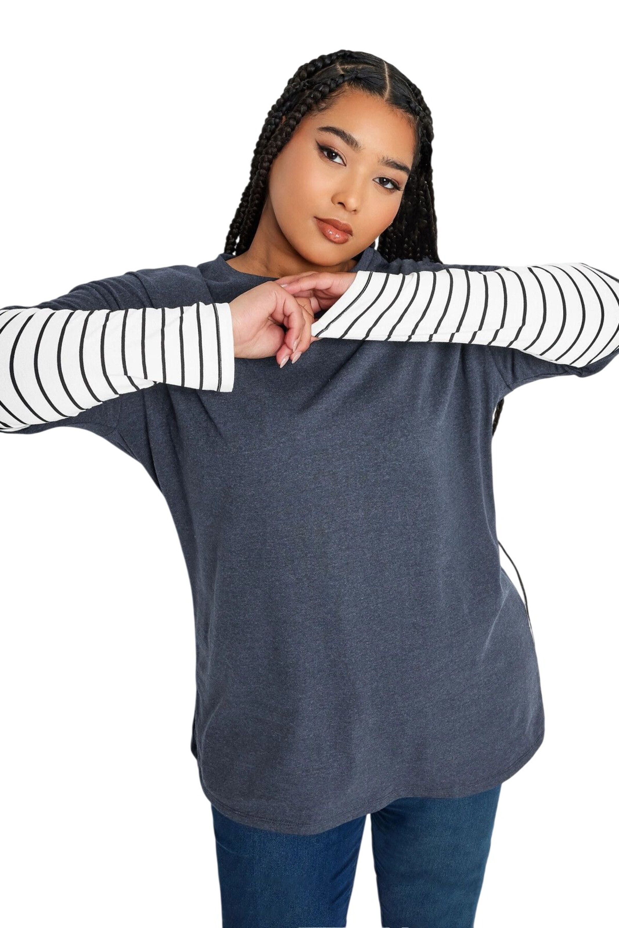 Stil Diva Shirt in Blauw