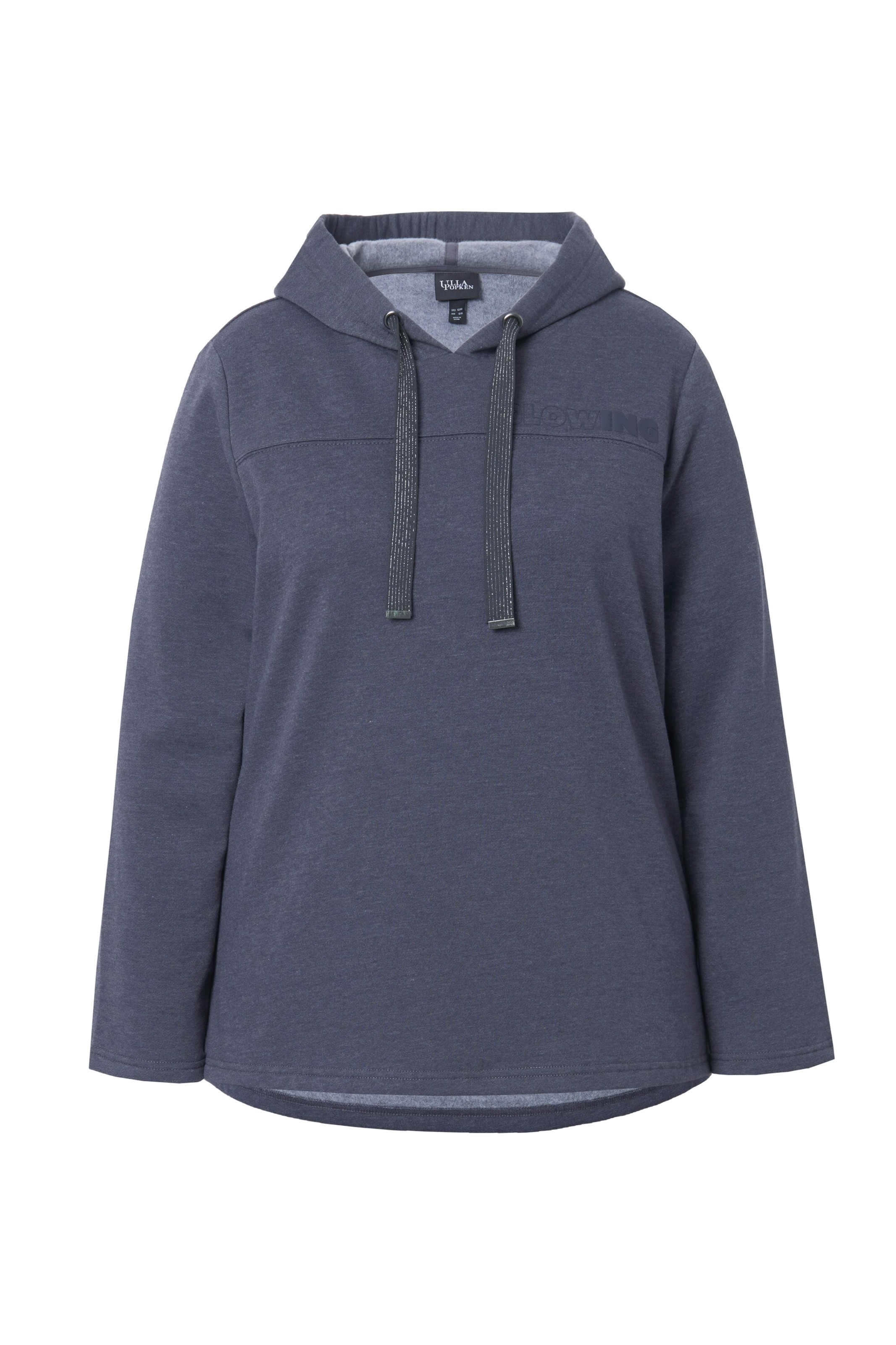 Ulla Popken Sweatshirt in Blue: front