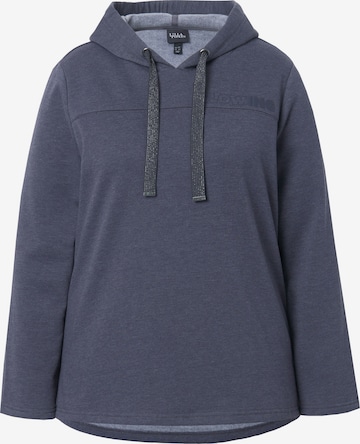 Ulla Popken Sweatshirt in Blue: front