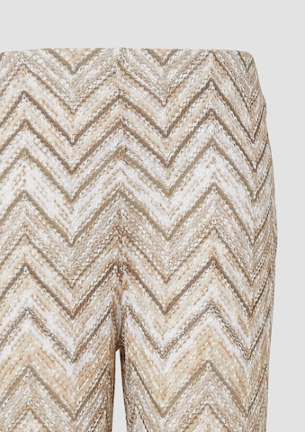 s.Oliver BLACK LABEL Wide Leg Hose in Beige