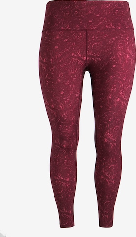 Q by Endurance Athletic Pants in Red: front