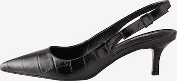 Next - Zapatos destalonado 'Tabitha Simmons x Next Dela' en negro: frente