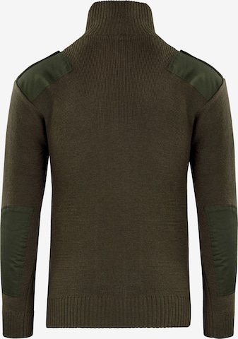normani Knit Cardigan 'Istrup' in Green