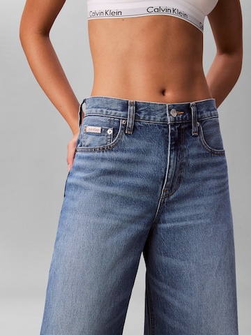 Calvin Klein Jeans Wide leg Jeans in Blue