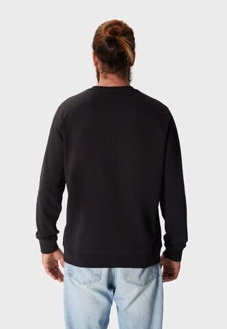 Oldskull Sweatshirt 'ASIAN SECRET OWL SKULL' in Schwarz