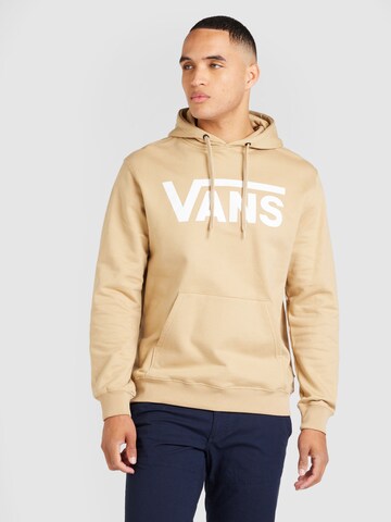 VANS Sweatshirt 'Classic' in Brown: front