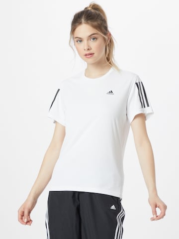 ADIDAS SPORTSWEAR Λειτουργικό μπλουζάκι 'Own The Run' σε λευκό: μπροστά