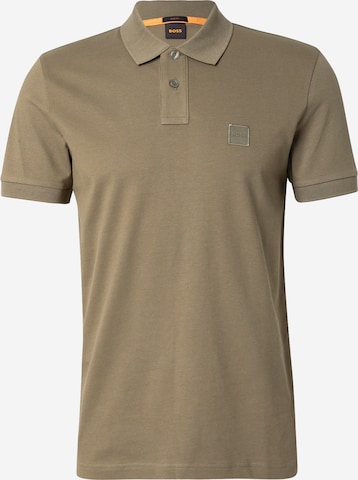 T-Shirt 'Passenger' BOSS en vert : devant