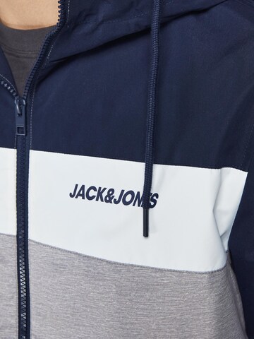 JACK & JONES Prehodna jakna 'Rush' | modra barva