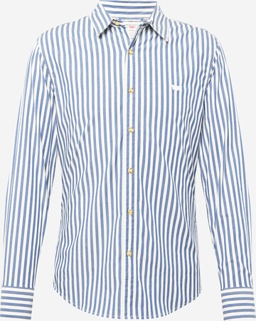 LEVI'S ® Slim fit Skjorta 'BATTERY' i blå: framsida