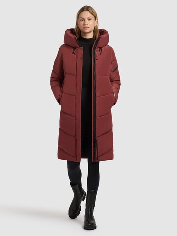 Manteau d’hiver 'Jange-YM' khujo en rouge