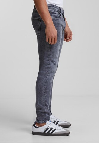 2Y Premium Tapered Jeans in Grey