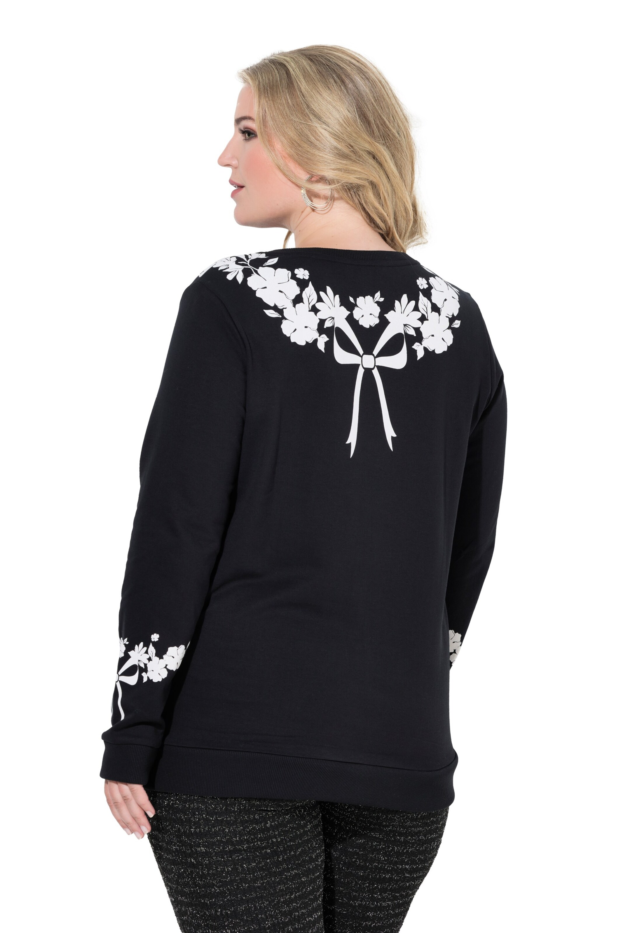 MIAMODA Sweatshirt in Zwart