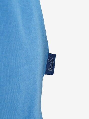Qualle T-Shirt 'Gameplay Respekt' in Blau