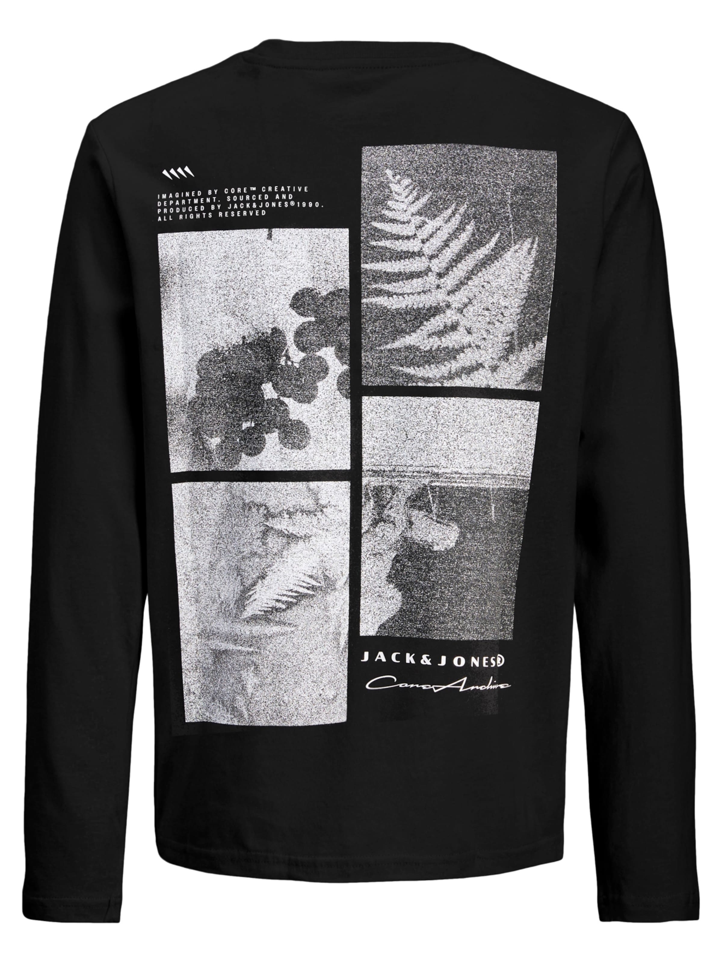 Maglietta di Jack & Jones Junior in nero