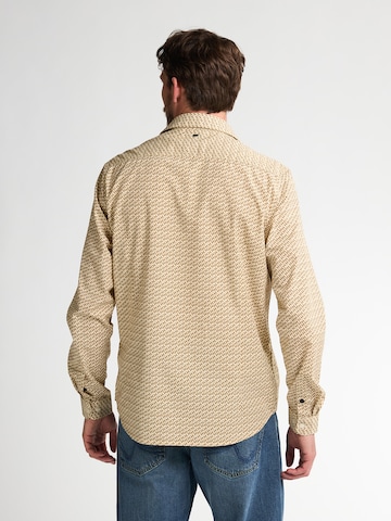 Coupe regular Chemise Petrol Industries en beige