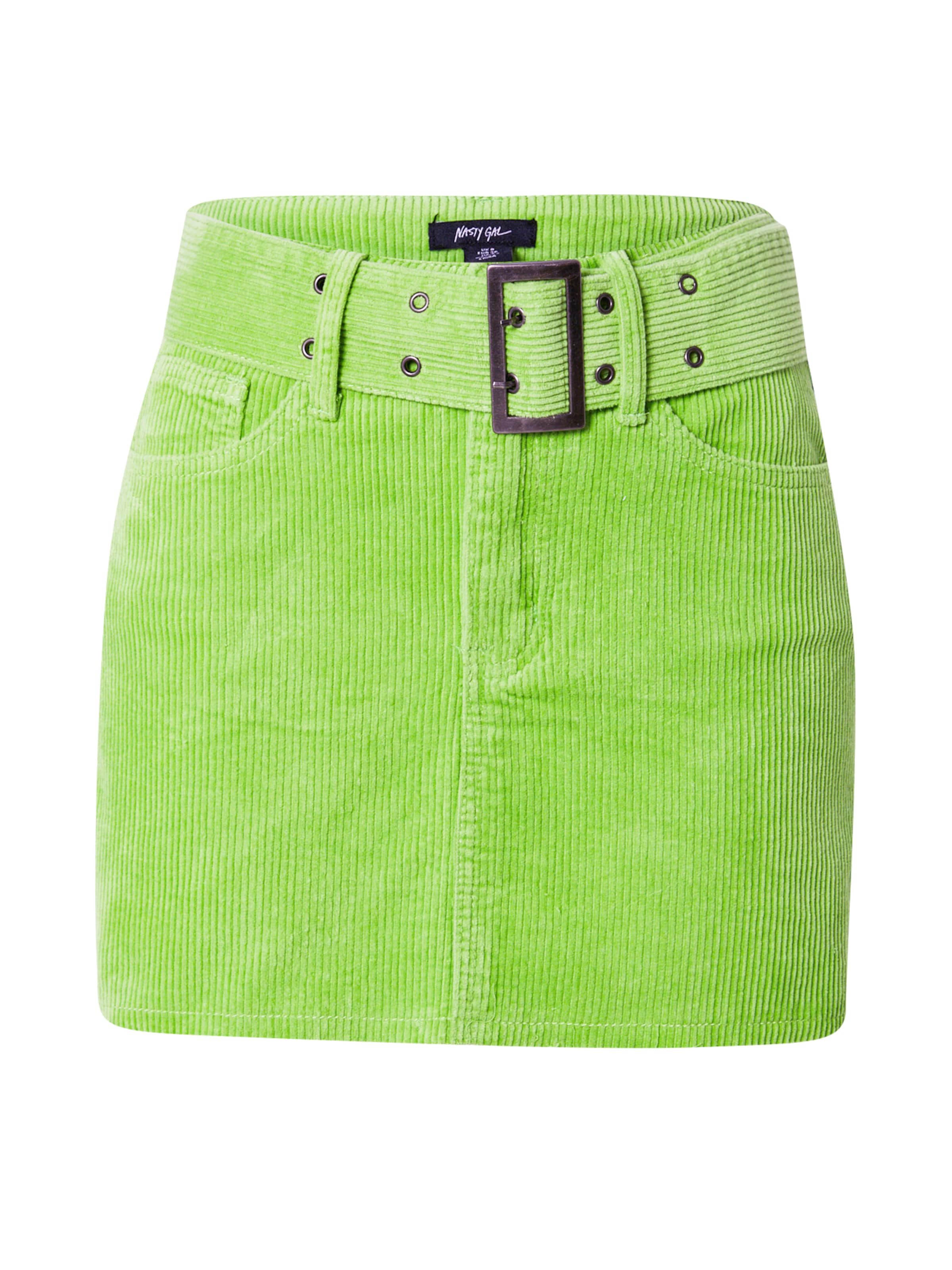 Jupe Nasty Gal en vert : devant