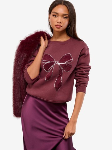 Lipsy Mikina - Červená: predná strana