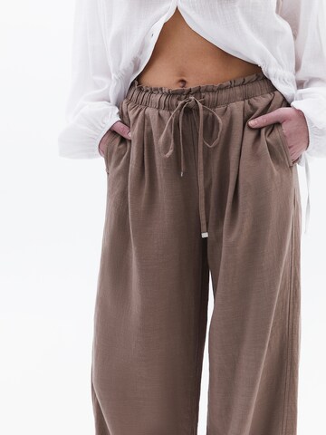 OXXO Wide Leg Hose in Grau
