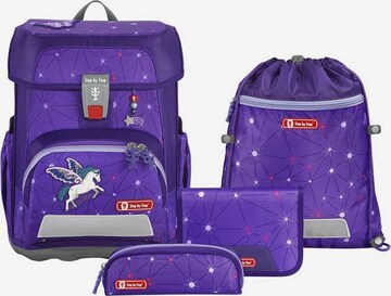 STEP BY STEP Backpack in Purple: front