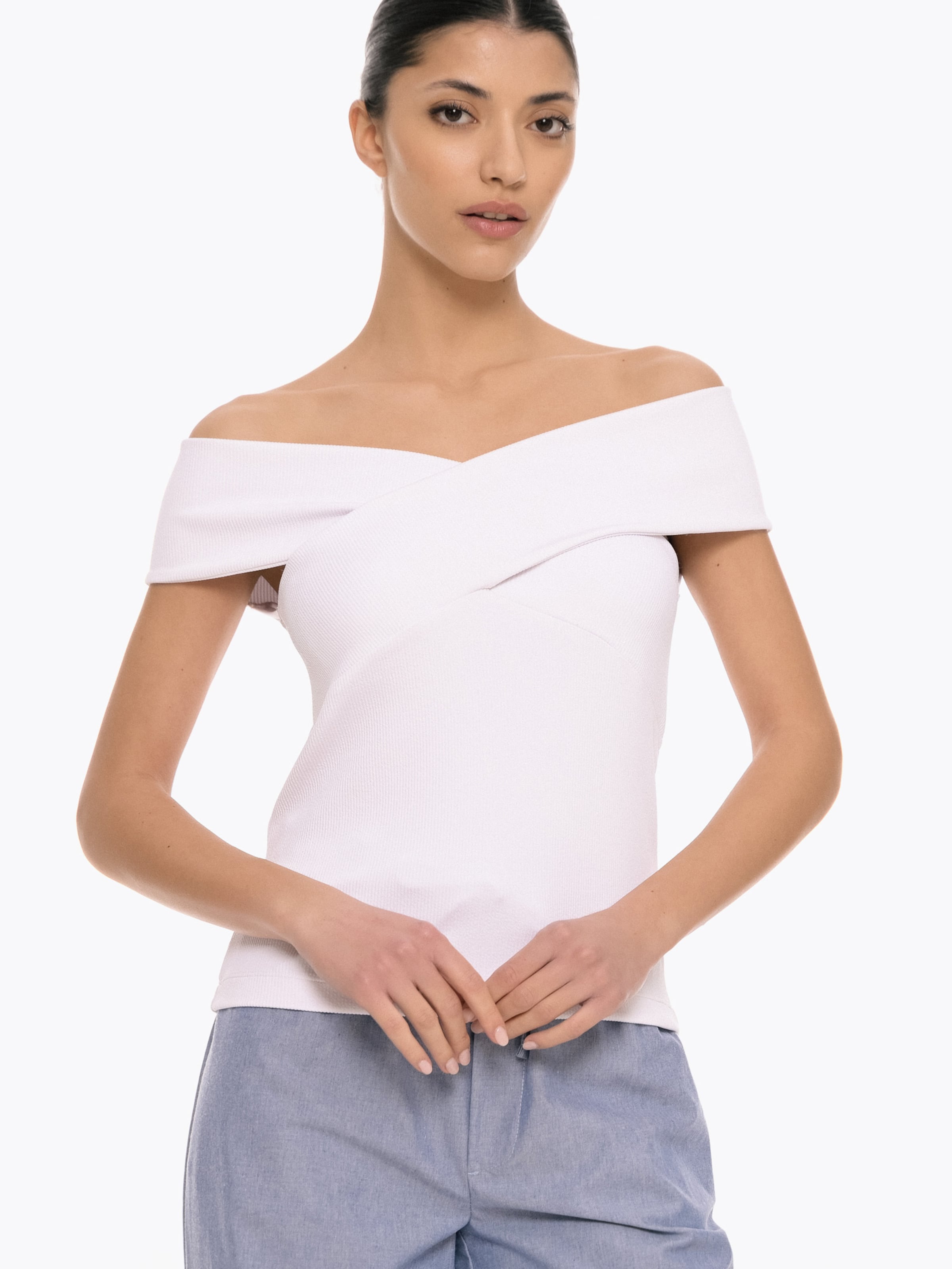 4TAILORS T-shirt i vit