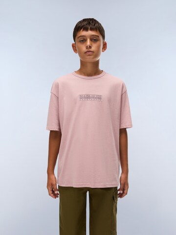 NAPAPIJRI Shirt in Pink: front