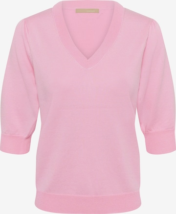 CULTURE Svetr 'CUPinnie' – pink: přední strana