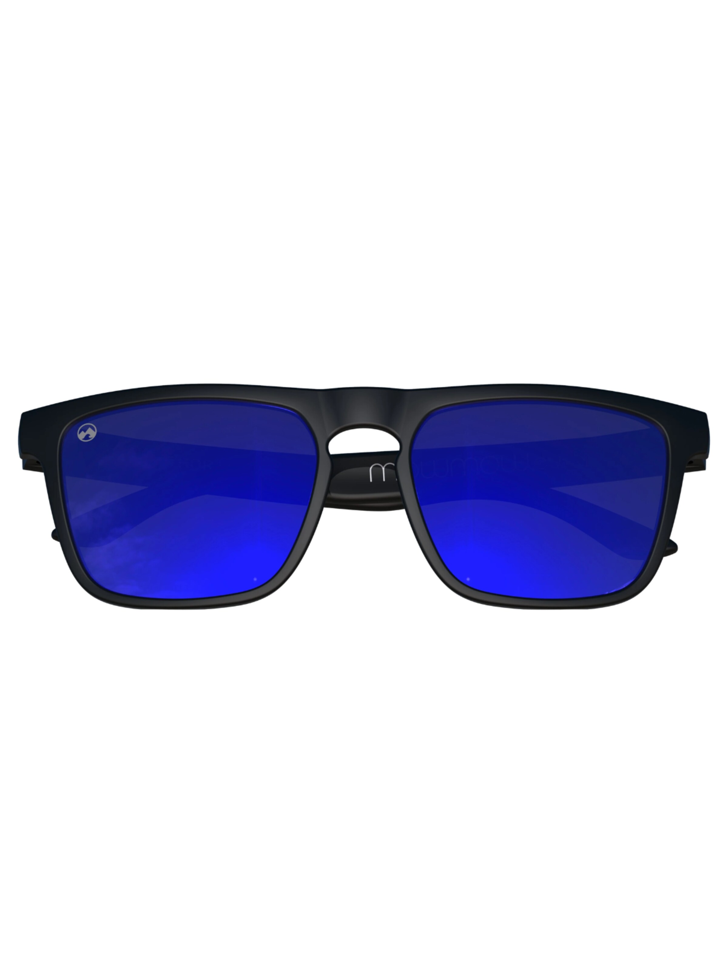 Mowmow Sportzonnebril 'MowMow Thor Sunglasses - Polarized - Men - Women - Black' in Blauw