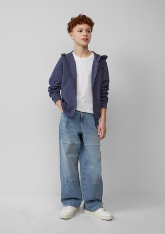 s.Oliver Sweatjacke in Blau: Vorderseite