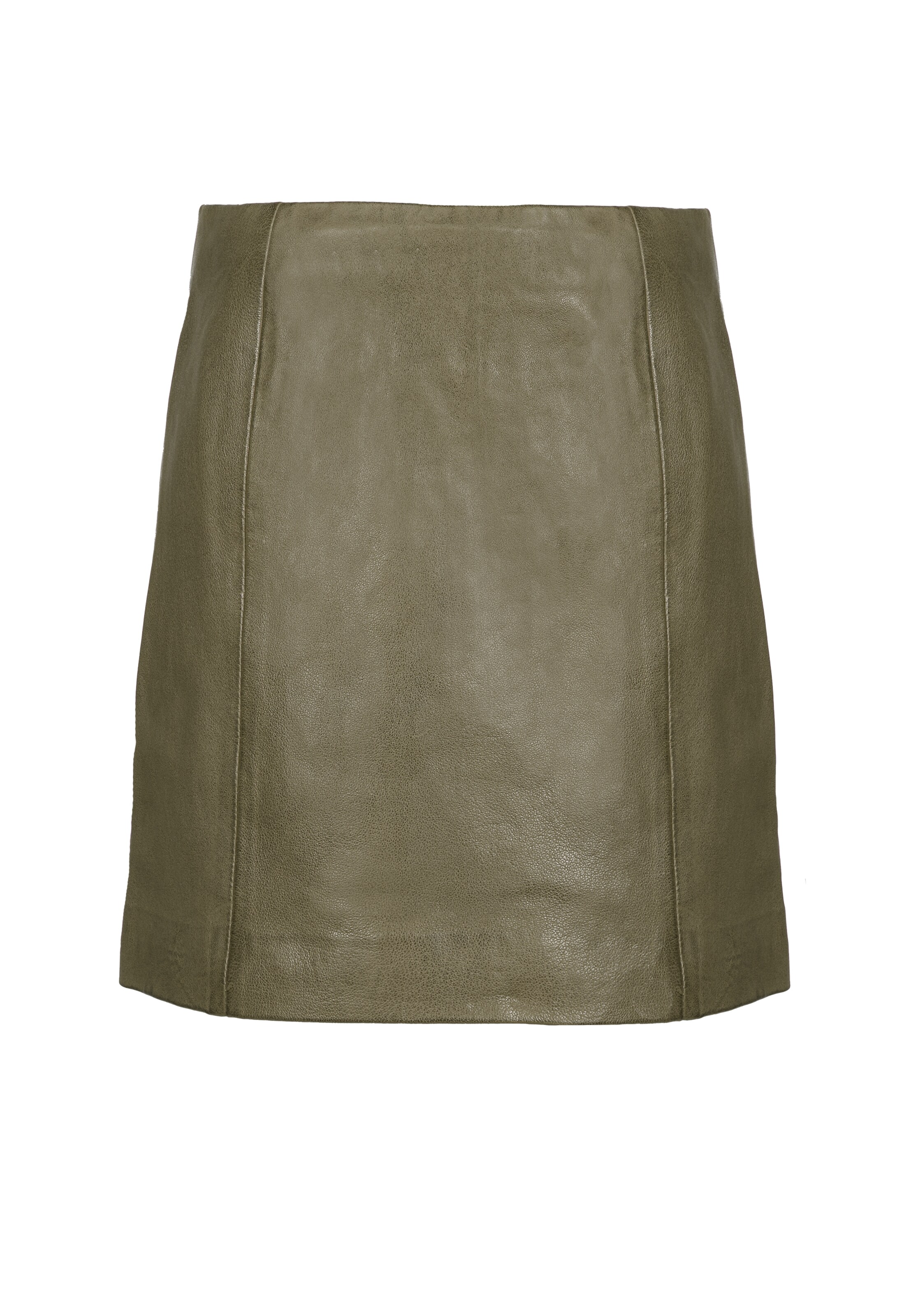 FREAKY NATION Sukňa ' Leather Mini Skirt ' - Zelená