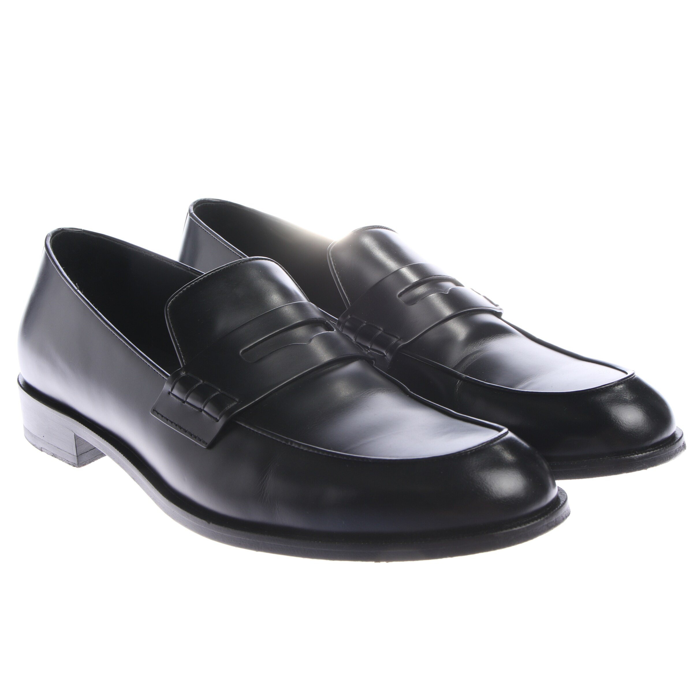GIORGIO ARMANI Flats & Loafers in 44,5 in Black: front
