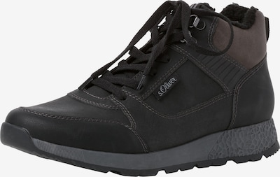 s.Oliver Lace-Up Boots in Brown / Black / White, Item view