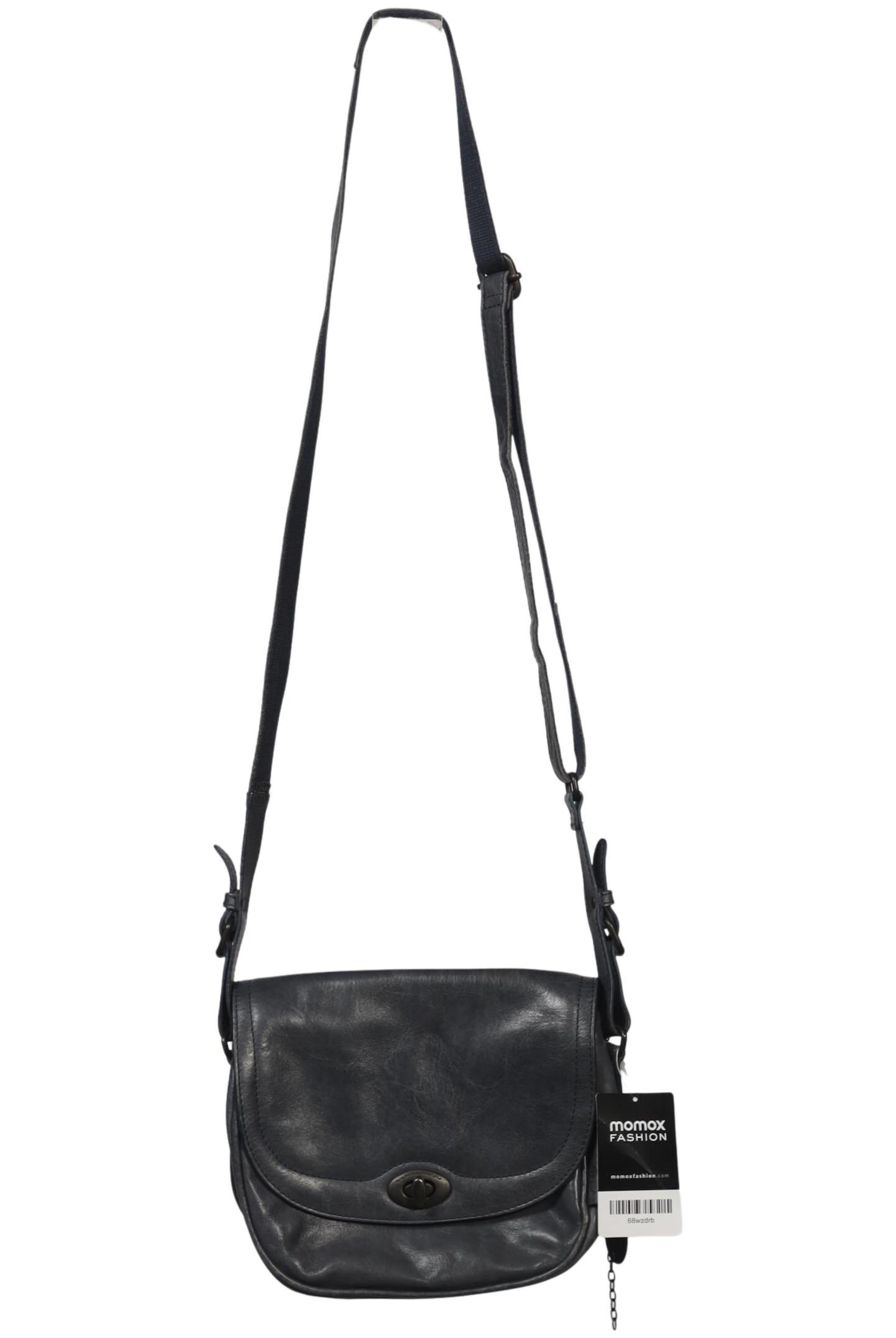 Aunts & Uncles Handtasche klein Leder One Size in Grau: Vorderseite