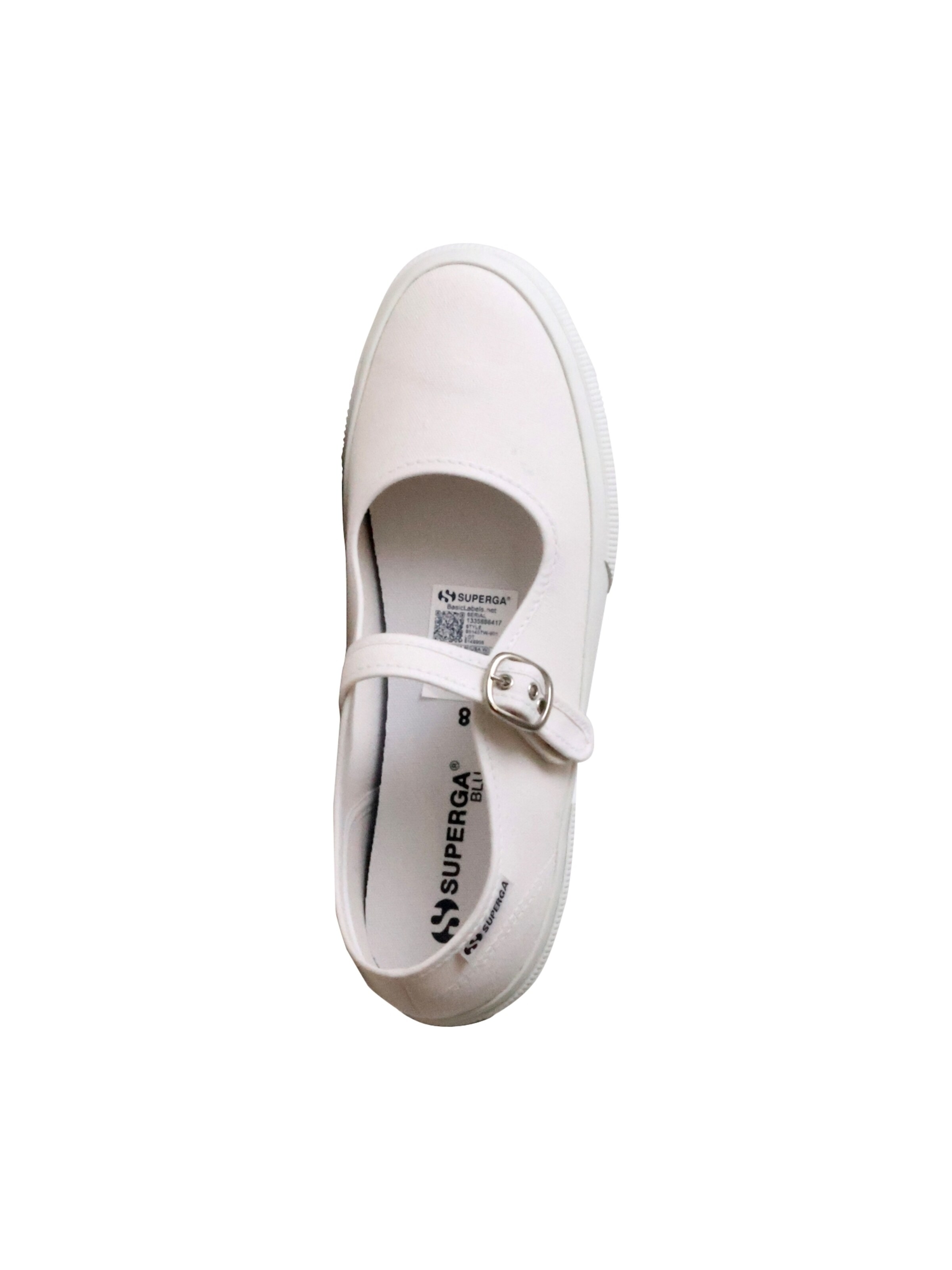 Ballerina di SUPERGA in bianco