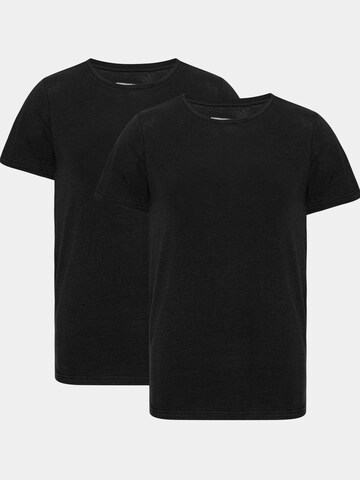 Copenhagen Bamboo Onderhemd in Zwart: voorkant