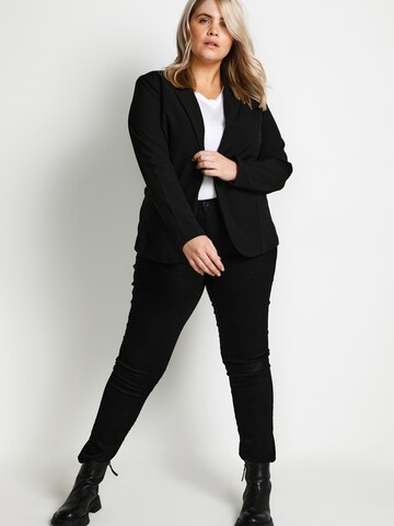Blazer 'KC Jia' KAFFE CURVE en noir