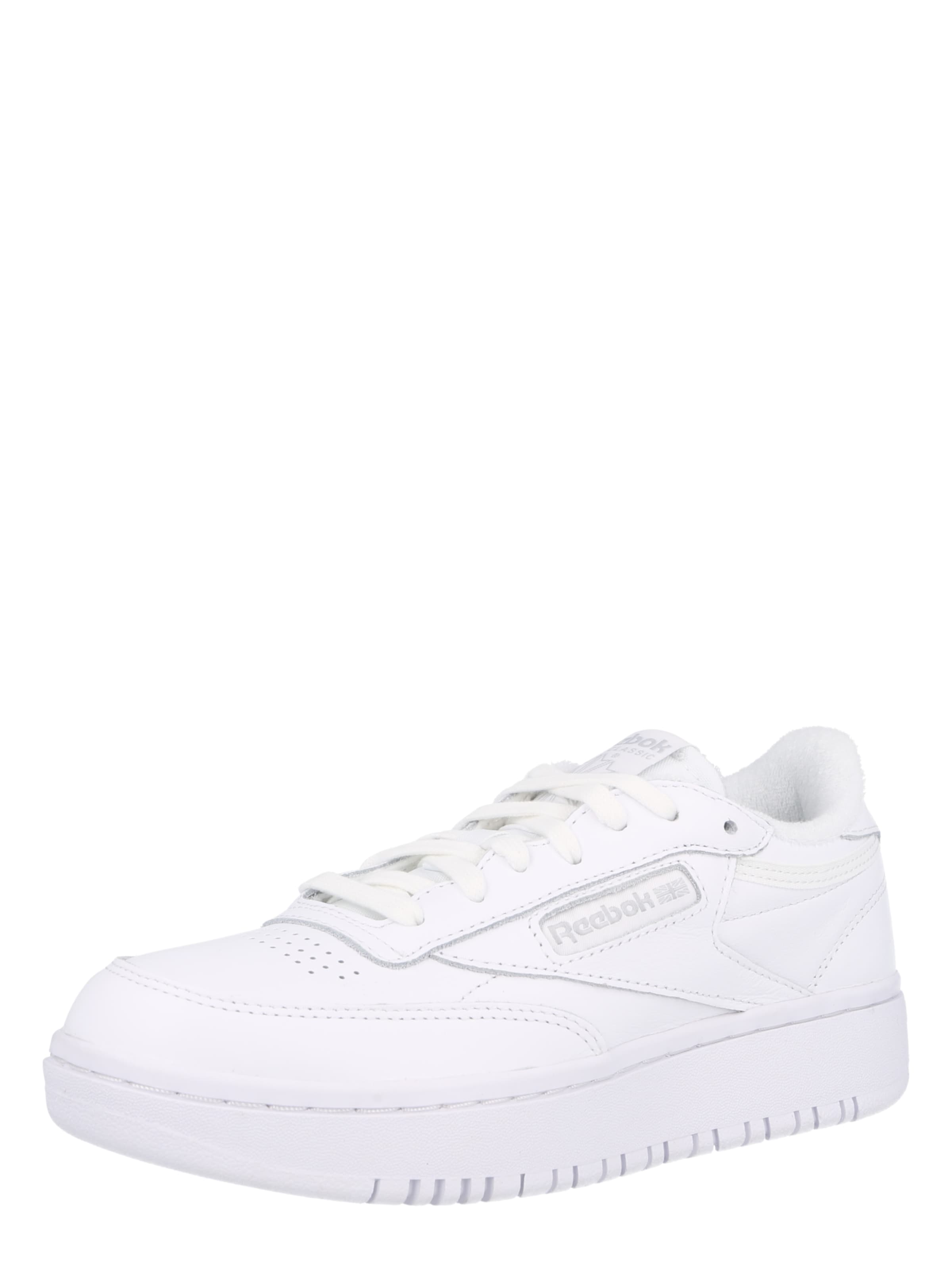 Reebok - Zapatillas deportivas bajas 'Club C' en blanco: frente