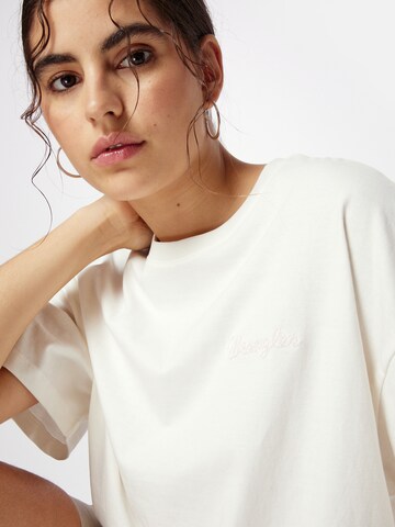 WRANGLER - Camiseta 'GIRLFRIEND' en blanco