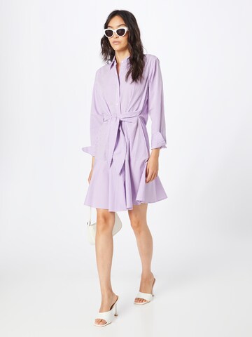 purpurinė Lauren Ralph Lauren Palaidinės tipo suknelė 'DOMINIK'