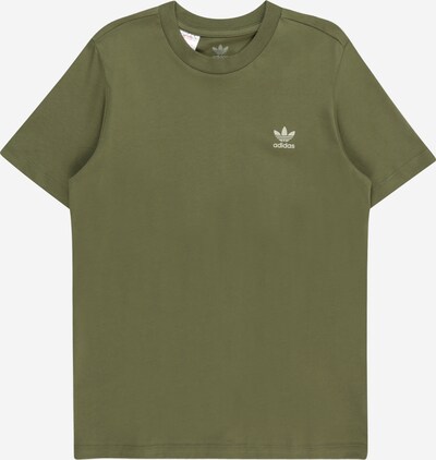 ADIDAS ORIGINALS T-Shirt 'Adicolor' in oliv / weiß, Produktansicht