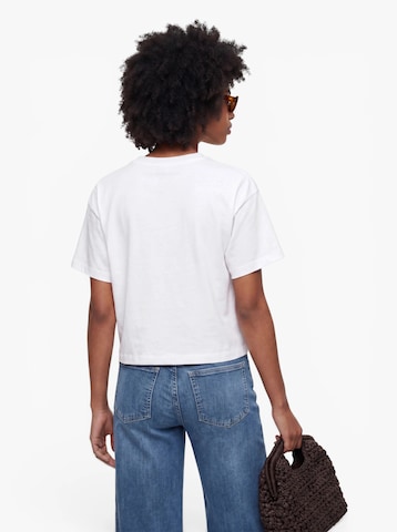 ONLY T-shirt 'ONLANNBEL' i vit