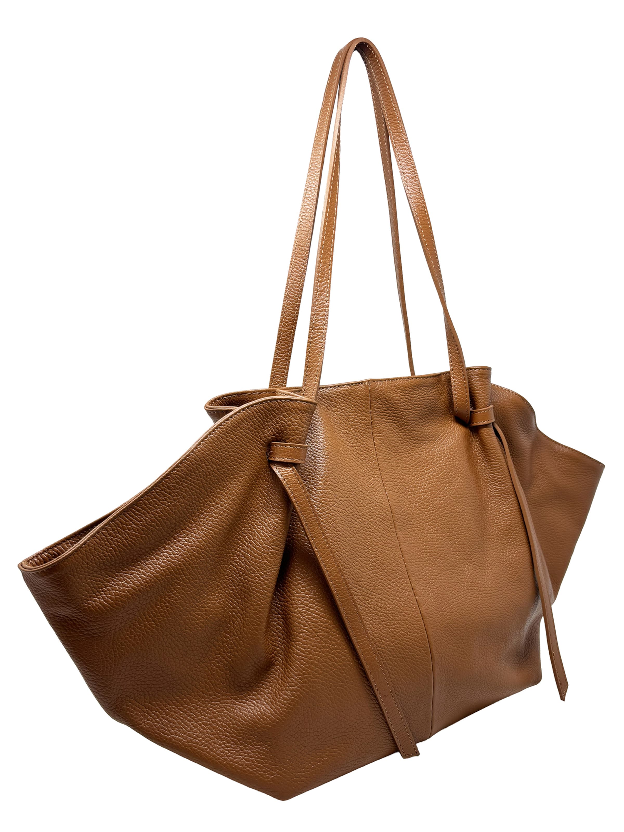 CHICCA BORSE Handtas in Bruin