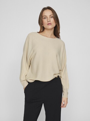 Pull-over VILA en beige : devant