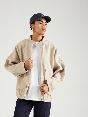 Noisy may Between-Season Jacket 'HALSTON' in Beige: front