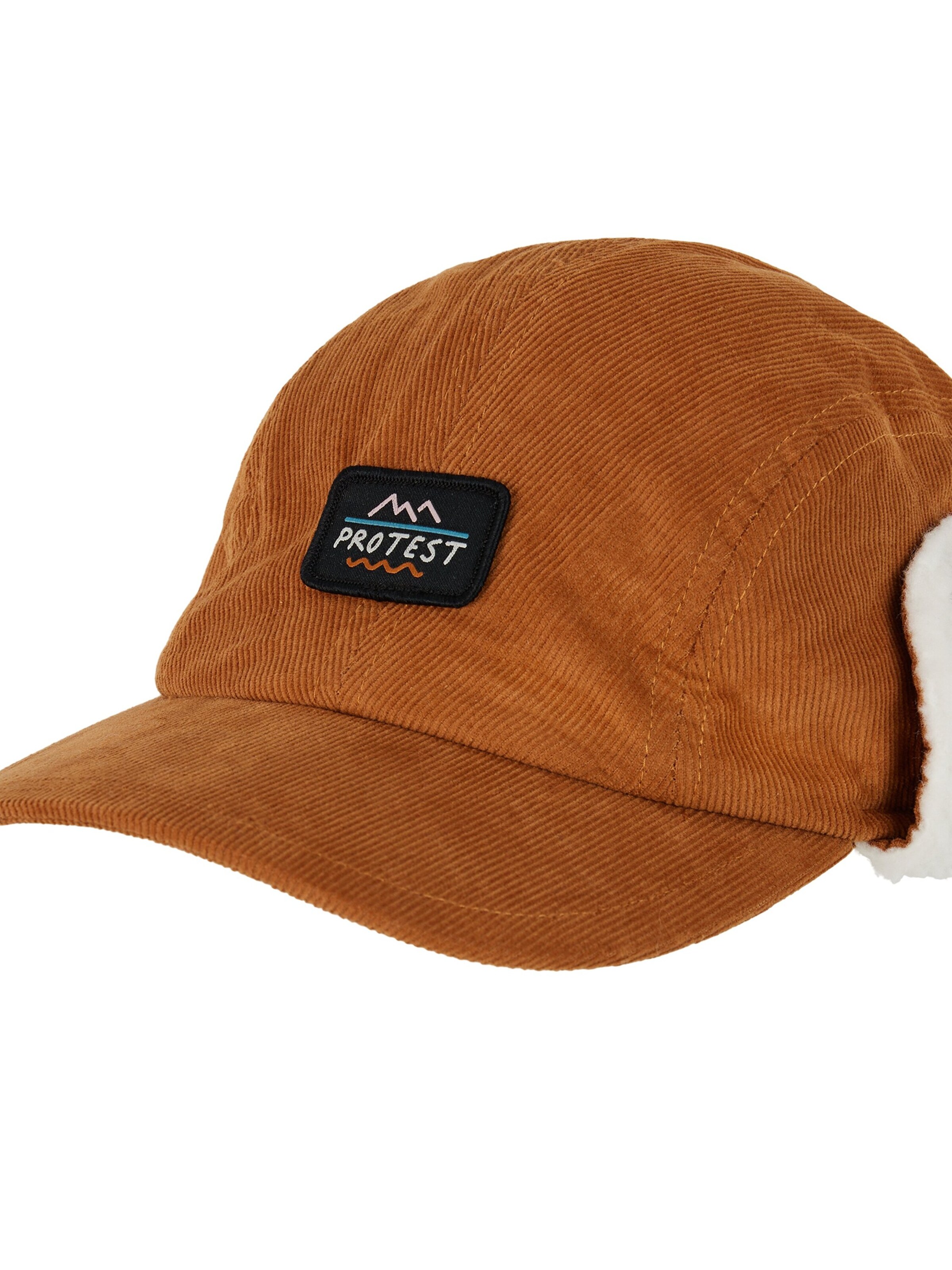 PROTEST Cap 'PRTSELCE' in Brown