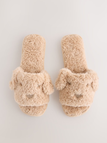 Next Huisschoenen in Bruin