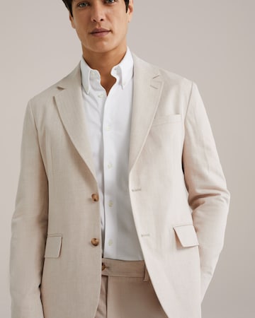 van Gils - Ajuste estrecho Camisa en blanco