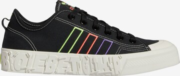 Baskets basses 'Nizza Pride' ADIDAS ORIGINALS en noir