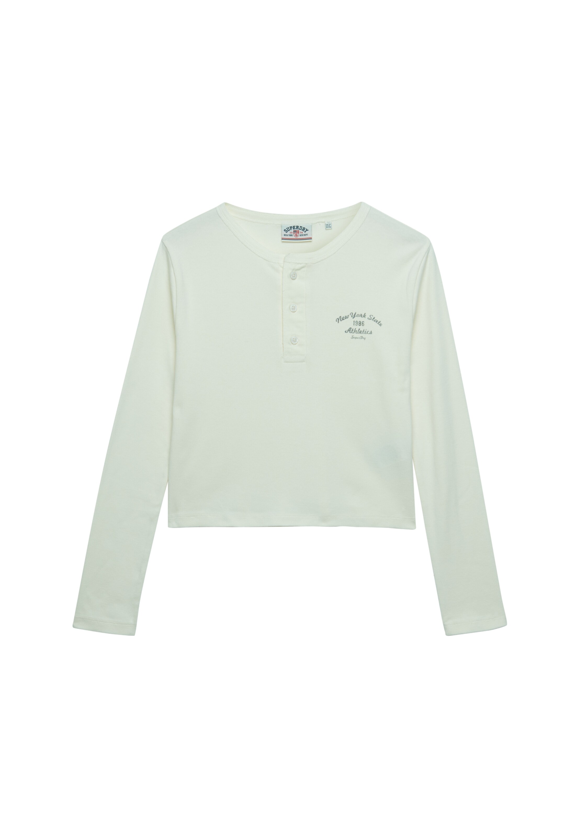 Superdry & Co Shirt 'Athletic Essentials' in White: front