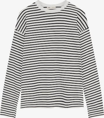 Pull&Bear T-shirt i vit: framsida